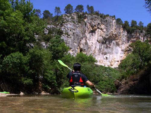 Photo 15. K-NOE, promenade en canoës sur l'Argens à Correns, dans le Var.