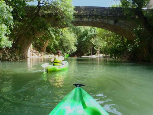 Photo 8. K-NOE, promenade en canoës sur l'Argens à Correns, dans le Var.